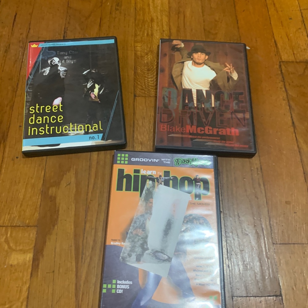 Dance instruction DVD set!
